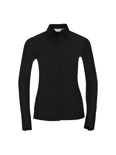 Camicia donna manica lunga stretch