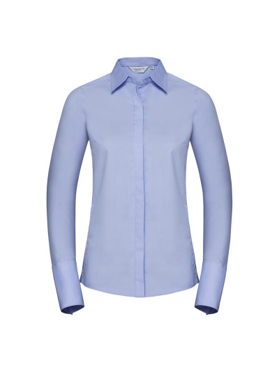 Camicia donna manica lunga stretch