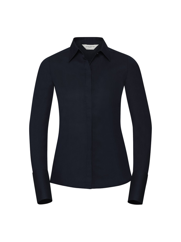 Camicia donna manica lunga stretch