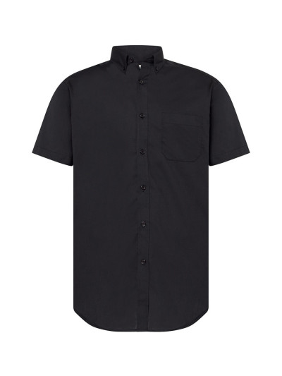 Camicia uomo manica corta popeline