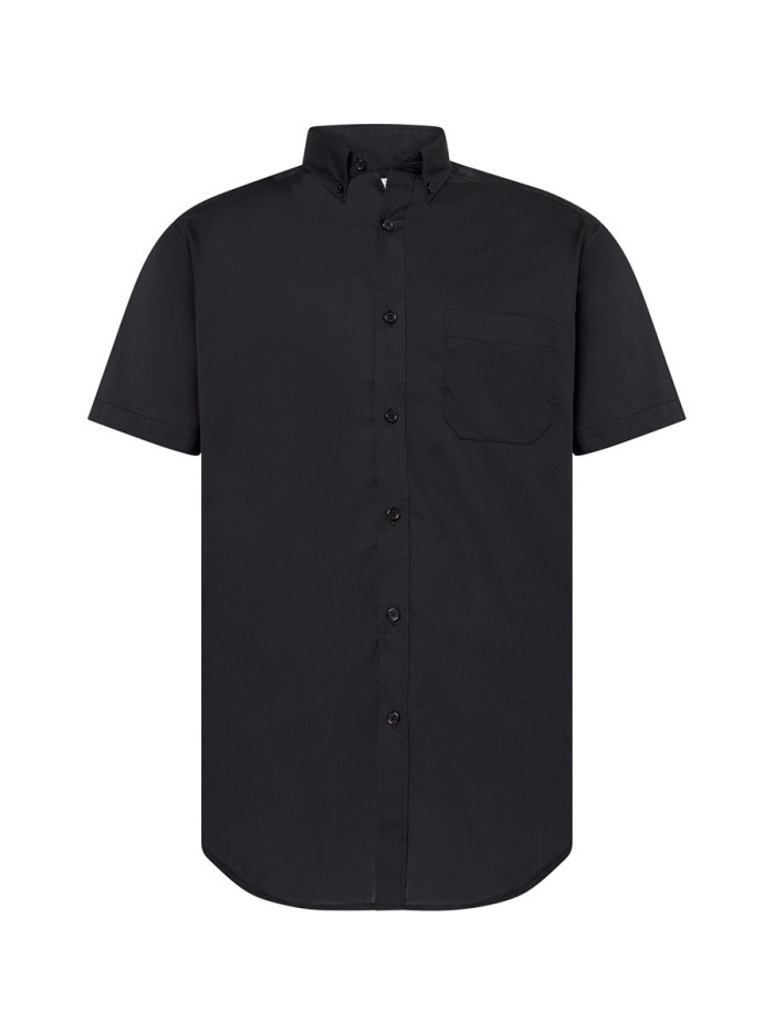 Camicia uomo manica corta popeline