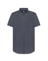 Camicia uomo manica corta popeline