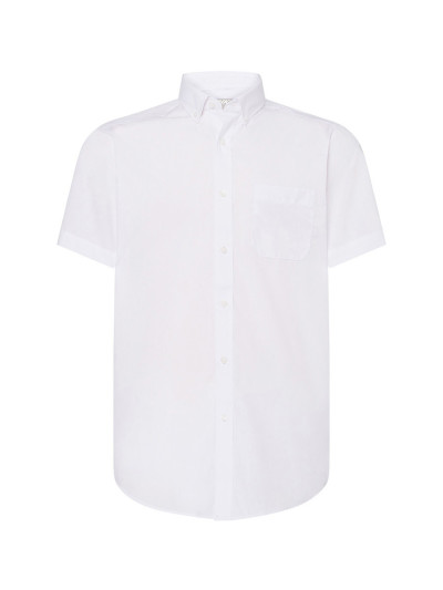 Camicia uomo manica corta popeline