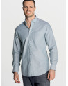 Camicia uomo manica lunga oxford