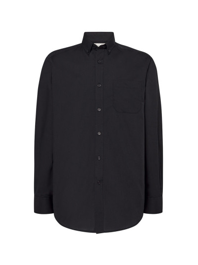 Camicia uomo manica lunga popeline