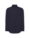 Camicia uomo manica lunga popeline