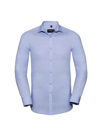 Camicia uomo manica lunga stretch