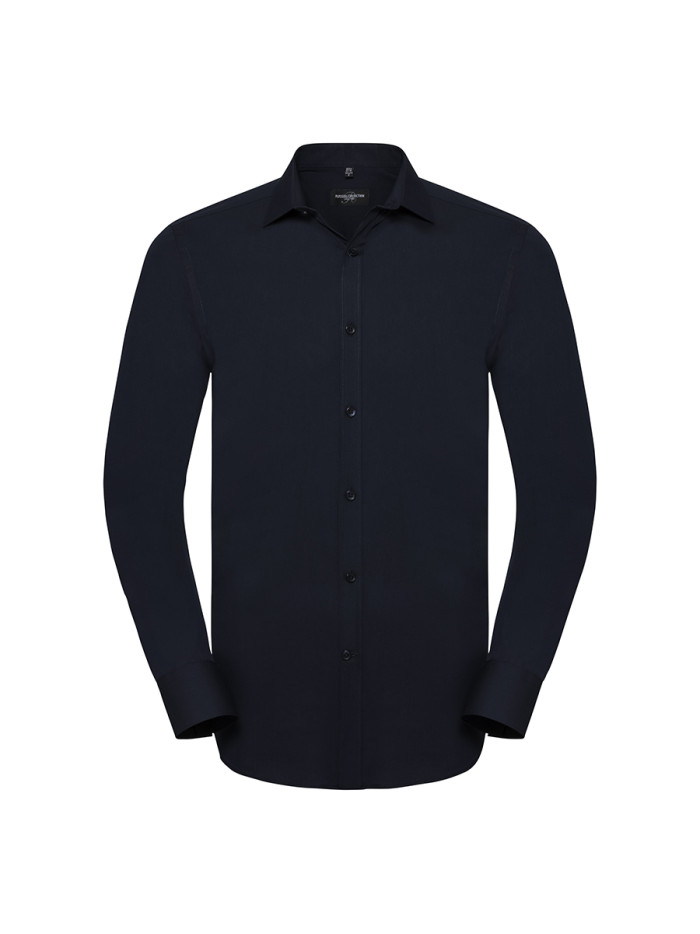 Camicia uomo manica lunga stretch