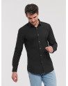 Camicia uomo manica lunga stretch