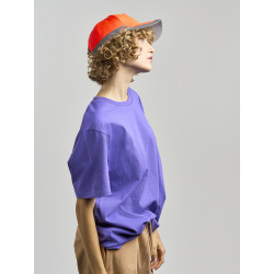 Cappello visiera curva 5 pannelli alta visibilita