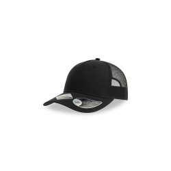 Cappello visiera curva 5 pannelli mesh posteriore