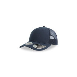Cappello visiera curva 5 pannelli mesh posteriore
