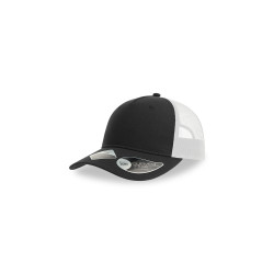 Cappello visiera curva 5 pannelli mesh posteriore