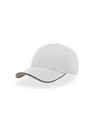Cappello visiera curva 6 pannelli