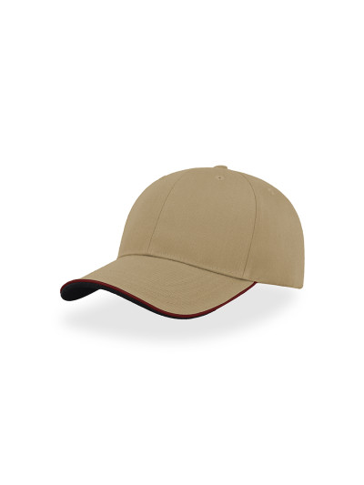 Cappello visiera curva 6 pannelli