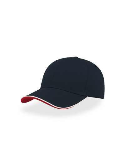 Cappello visiera curva 6 pannelli