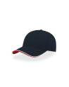 Cappello visiera curva 6 pannelli