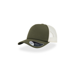 Cappello visiera mid 5 pannelli mesh posteriore