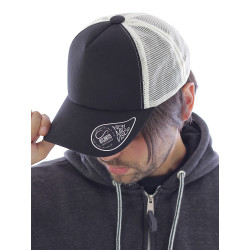 Cappello visiera mid 5 pannelli mesh posteriore