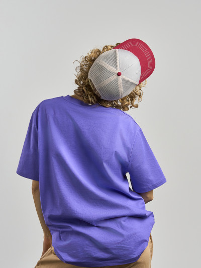 Cappello visiera mid 6 pannelli