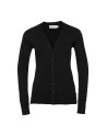 Cardigan donna collo a v