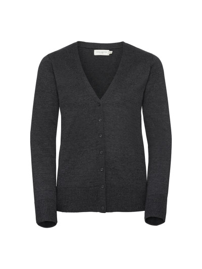 Cardigan donna collo a v