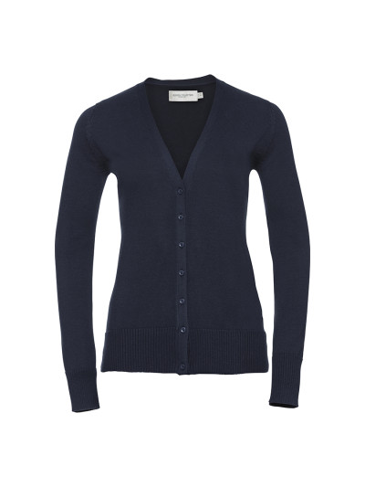 Cardigan donna collo a v