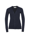 Cardigan donna collo a v