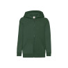 Felpa bambino cappuccio e zip classic
