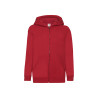 Felpa bambino cappuccio e zip classic