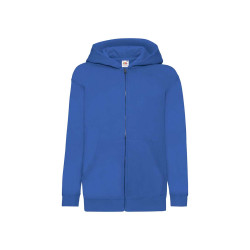 Felpa bambino cappuccio e zip classic
