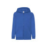 Felpa bambino cappuccio e zip classic