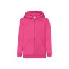 Felpa bambino cappuccio e zip classic