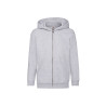 Felpa bambino cappuccio e zip classic