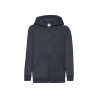 Felpa bambino cappuccio e zip classic