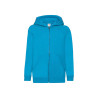 Felpa bambino cappuccio e zip classic