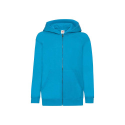 Felpa bambino cappuccio e zip classic