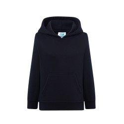 Felpa bambino cappuccio leggera french terry