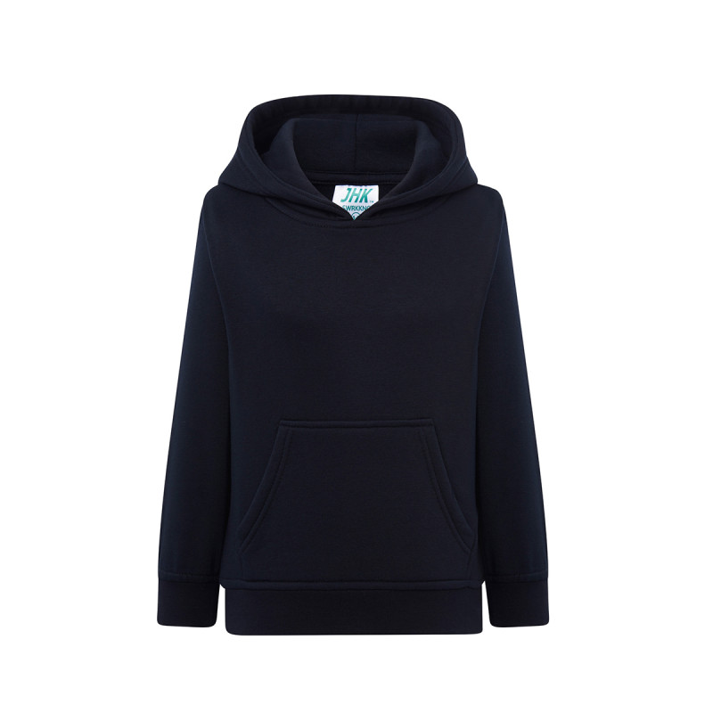 Felpa bambino cappuccio leggera french terry