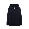 Felpa bambino cappuccio leggera french terry
