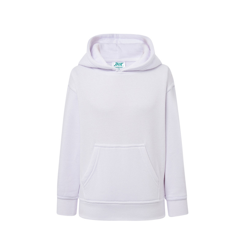 Felpa bambino cappuccio leggera french terry