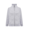 Felpa bambino zip intera premium