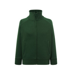 Felpa bambino zip intera premium