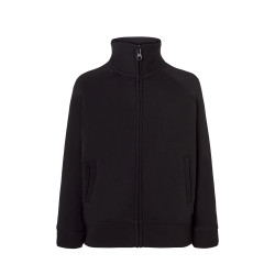 Felpa bambino zip intera premium