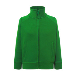 Felpa bambino zip intera premium