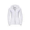 Felpa donna cappuccio e zip authentic