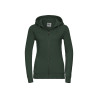 Felpa donna cappuccio e zip authentic