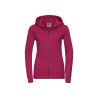Felpa donna cappuccio e zip authentic