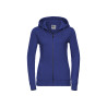 Felpa donna cappuccio e zip authentic