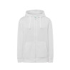 Felpa donna cappuccio e zip leggera french terry
